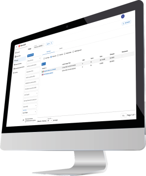 Screen showing usage information page