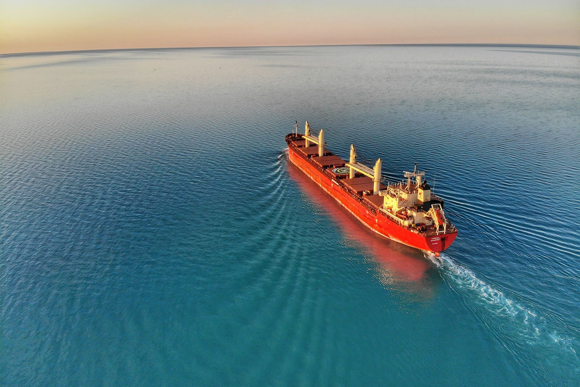 Ensuring reliable, secure near-port, on-shore and offshore connectivity, particularly during unexpected disruptions to the supply chain